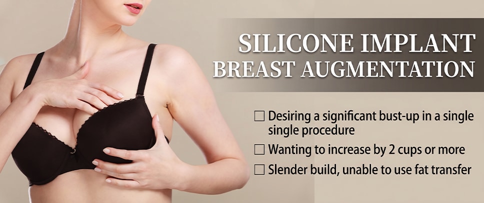Silicone breast augmentation