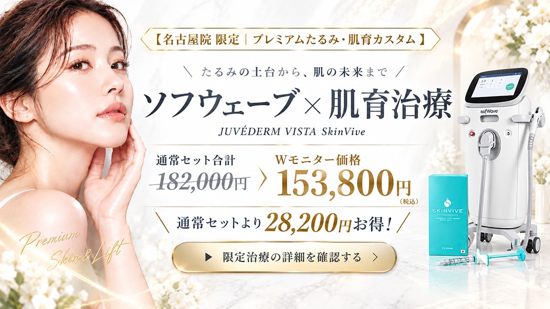 ソフウェーブ×スキンバイブ 特別Wモニター
