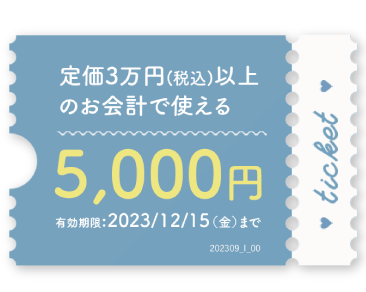 5000円チケットを使ったプラン