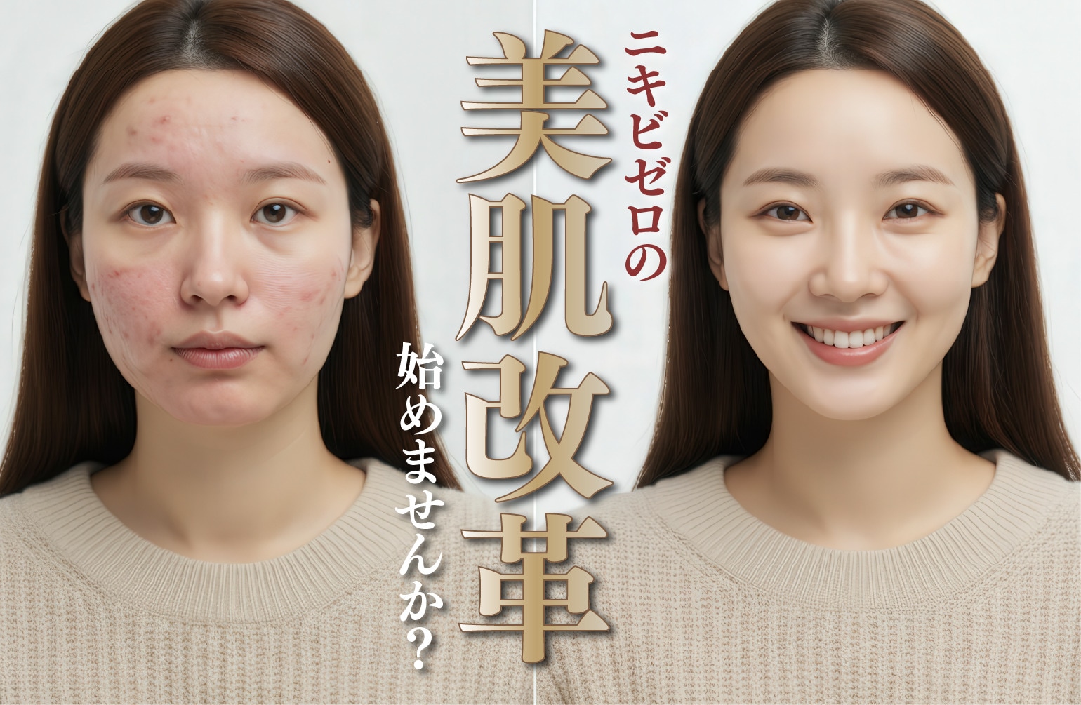 【ニキビ肌×ニキビ跡改善】話題のアクネライトが新登場！ニキビ治療を受けるなら名古屋栄院へ