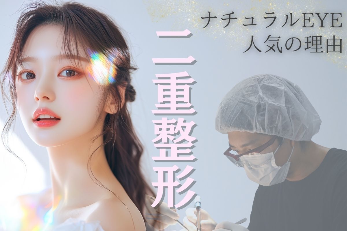【ナチュラルな二重が人気の理由】自然にバレない二重整形とは？
