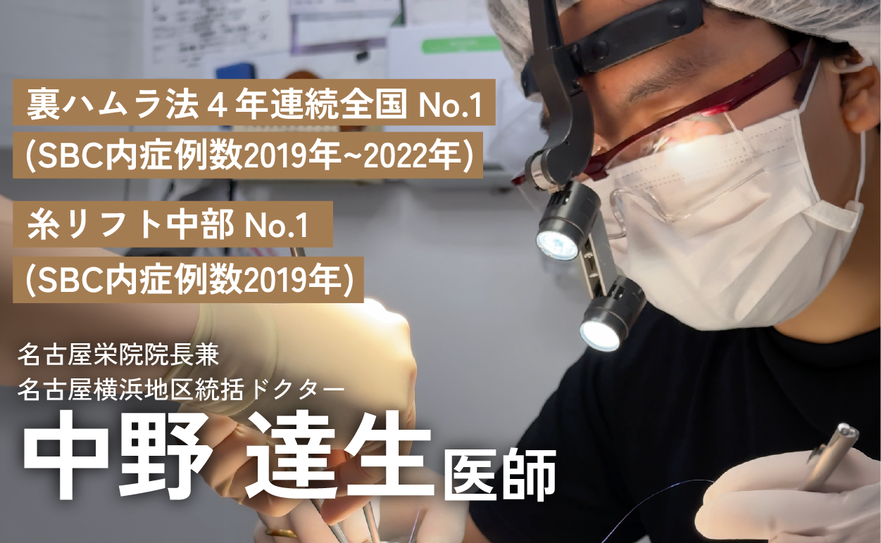 裏ハムラ・糸リフト・フェイスリフトの豊富な経験に基づく提案