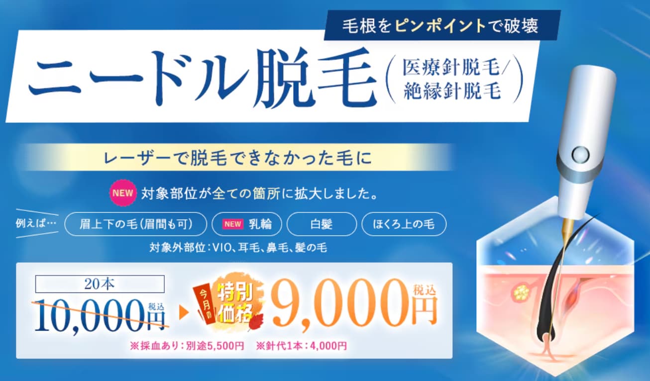 ニードル脱毛