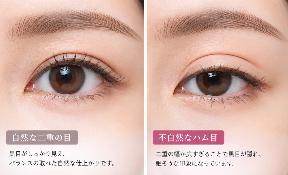 「不自然」「ハム目」🥺⁉️