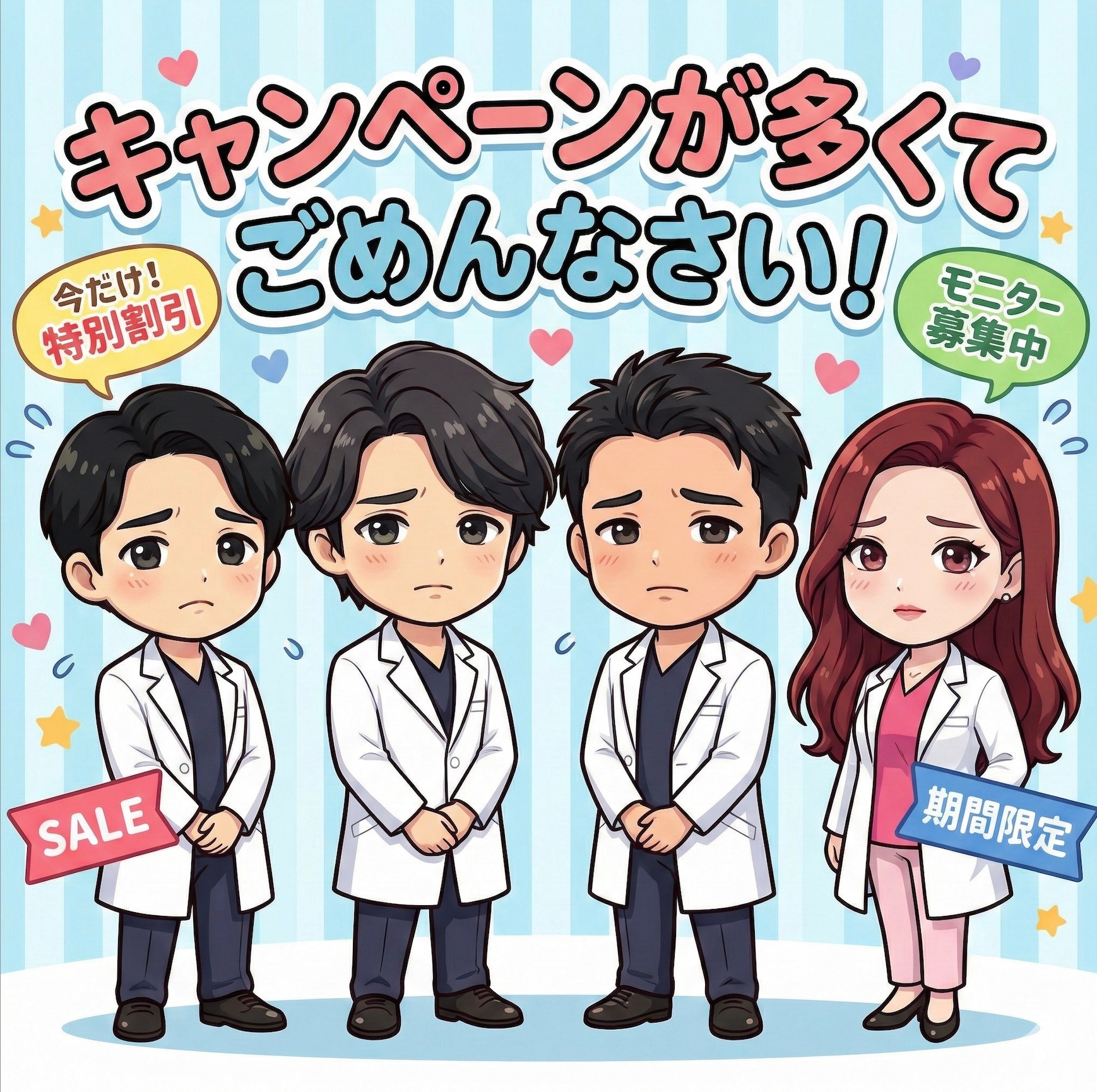 今回…キャンペーン多くてすみません!