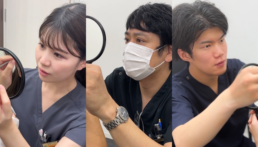 医師による診察&カウンセリング