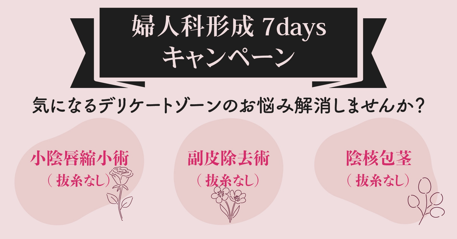 婦人科形成キャンペーン