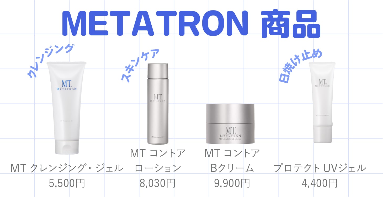 おすすめ化粧品（メタトロン）