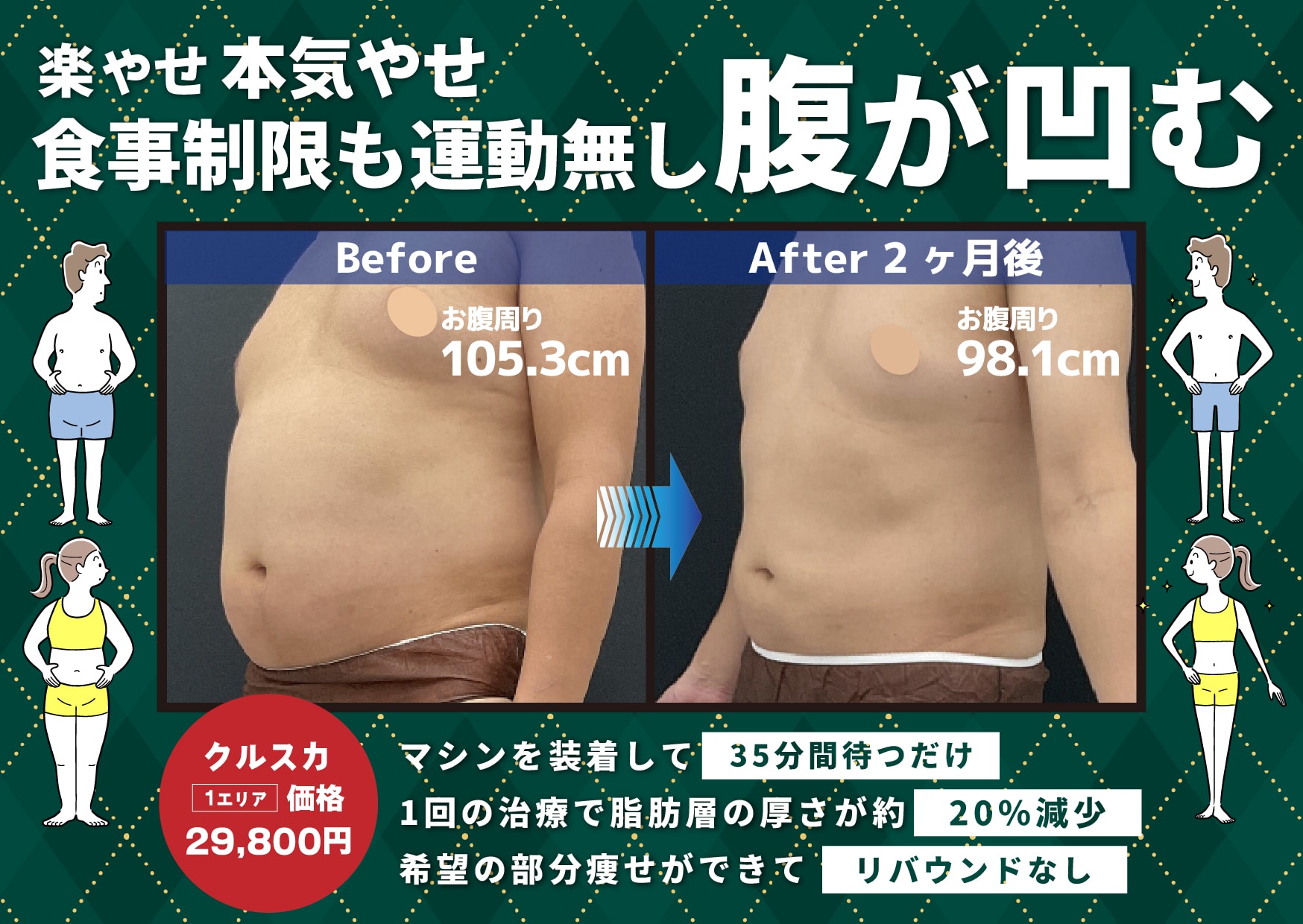 \ 楽やせ本気やせ！ /<br />
