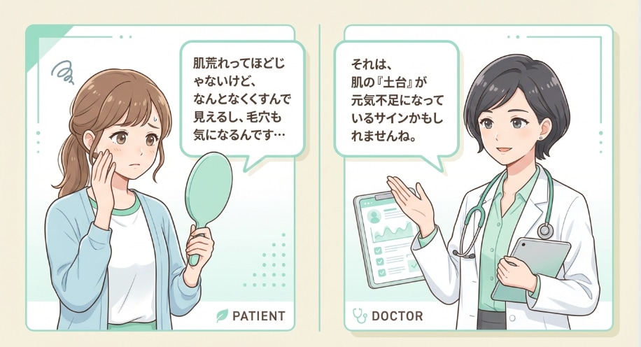 なんとなく肌がくすんできた・・・