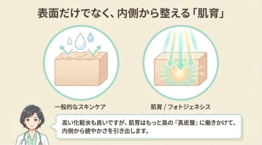 肌の土台から整えるレーザー治療