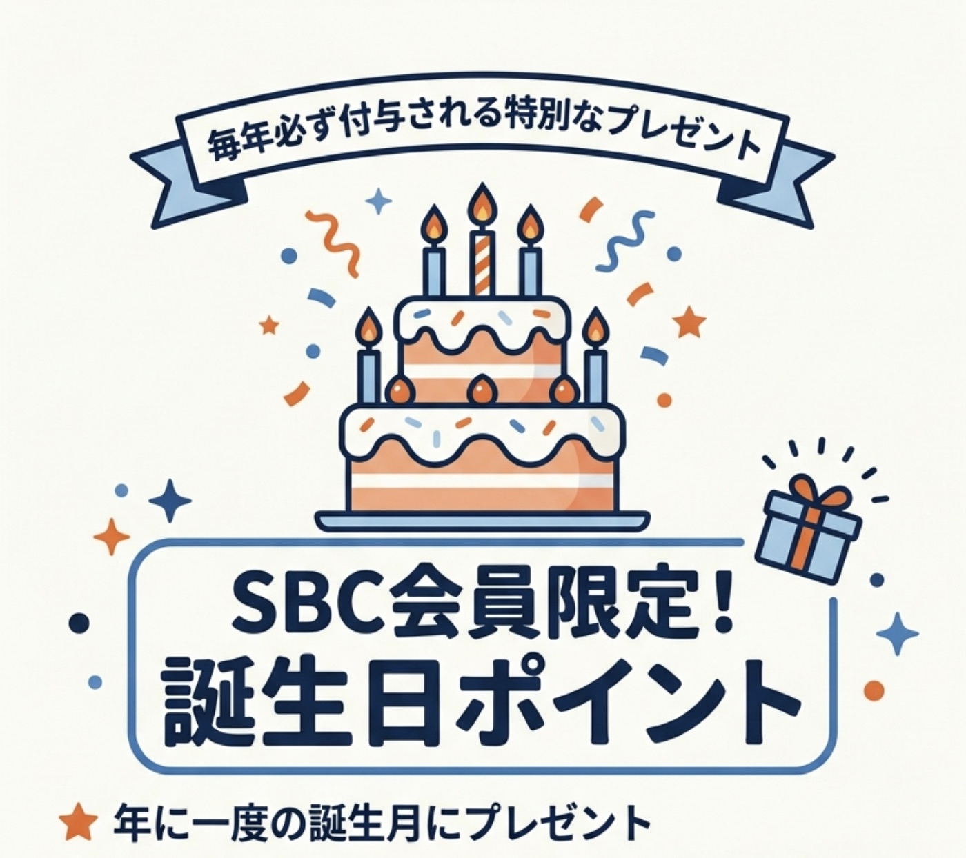 1年に1回だけの特別プレゼント‼️