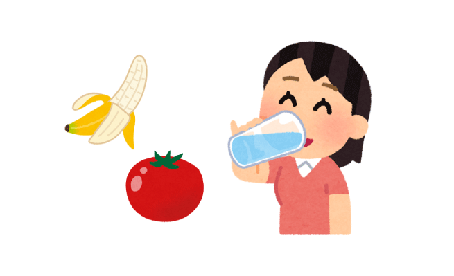 ④ カリウム・水分を意識