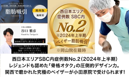 症例多数！脂肪の特性を知り尽くしたプロフェッショナル