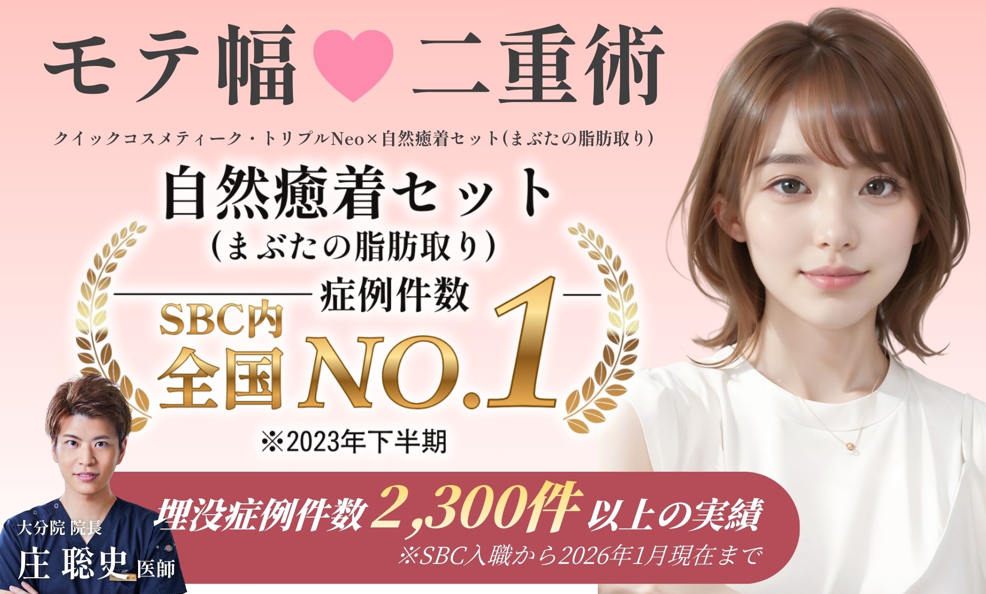 クイックコスメティーク・ダブルNeo+自然癒着セット