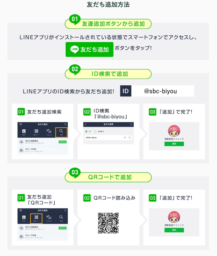 公式LINEの連携方法