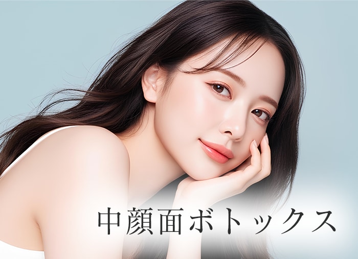 「中顔面ボトックス」
