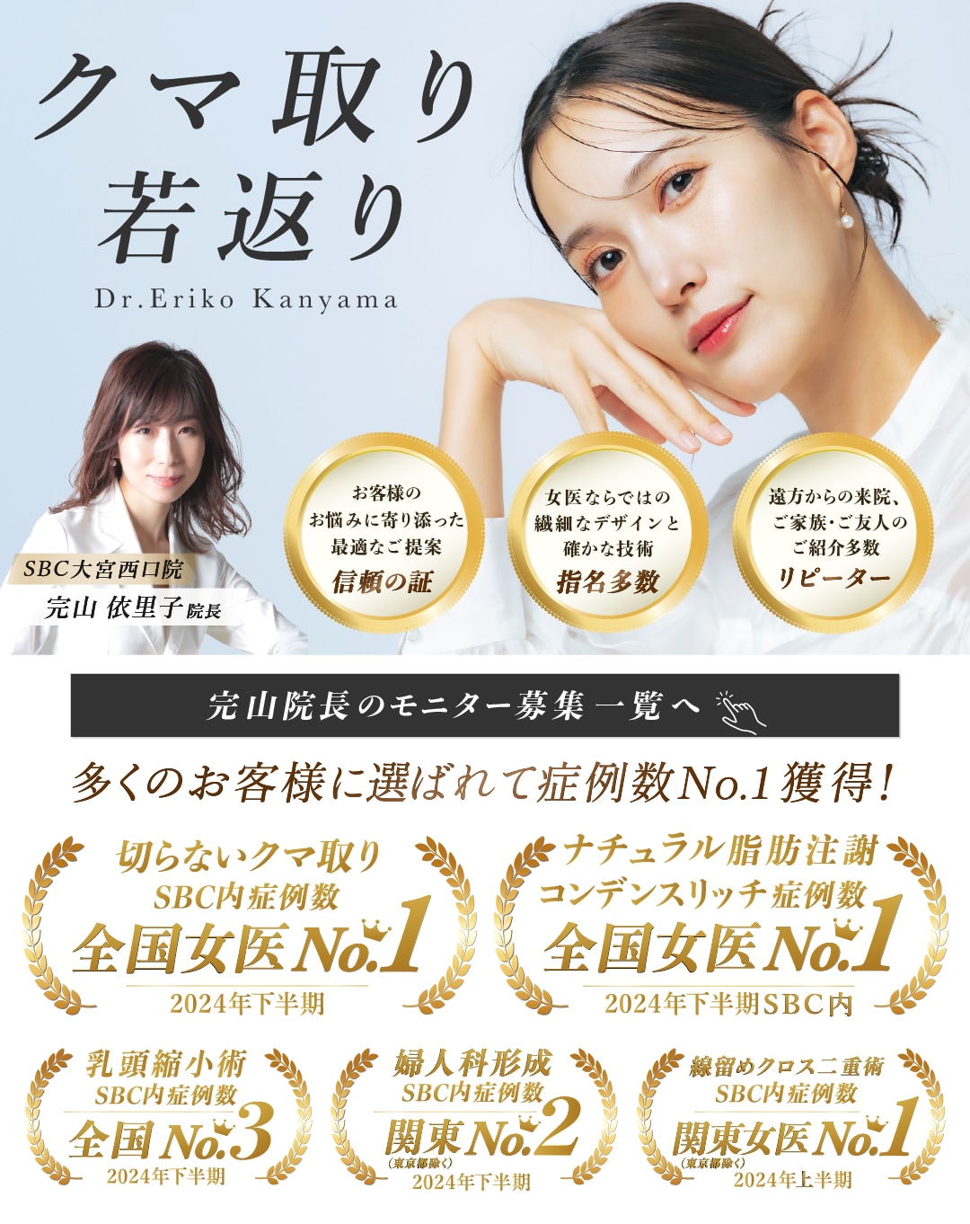 クマ取り＆脂肪注入