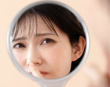 乾燥や摩擦でできる「ちりめんジワ（小じわ）」