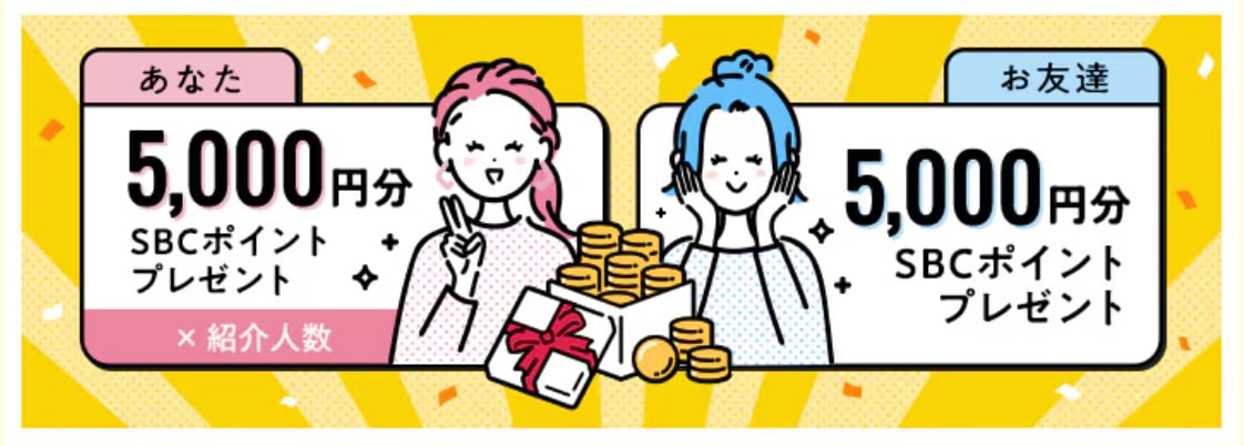 お友達紹介ポイント