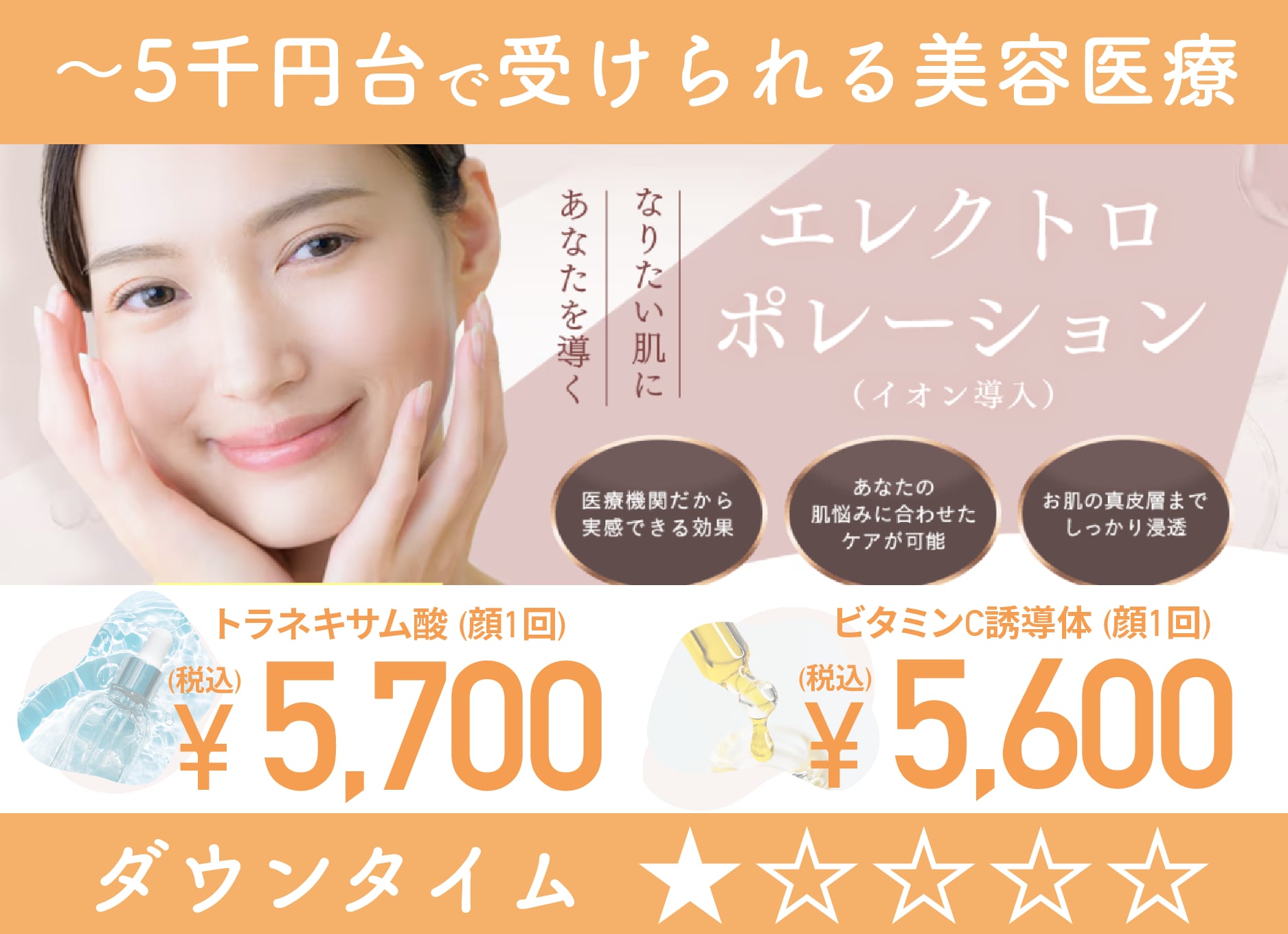 エレクトロポレーション(イオン導入)