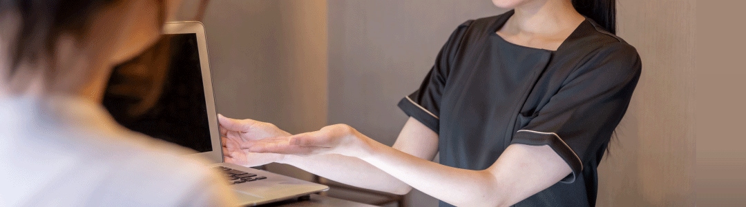 来院カウンセリングの予約をお取ります