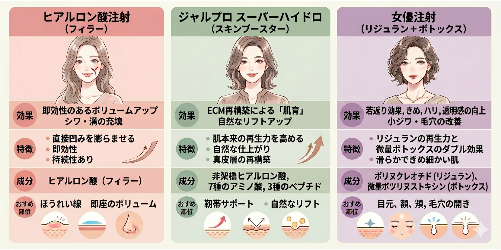 ヒアルロン酸はもちろん、今は【肌育】の時代