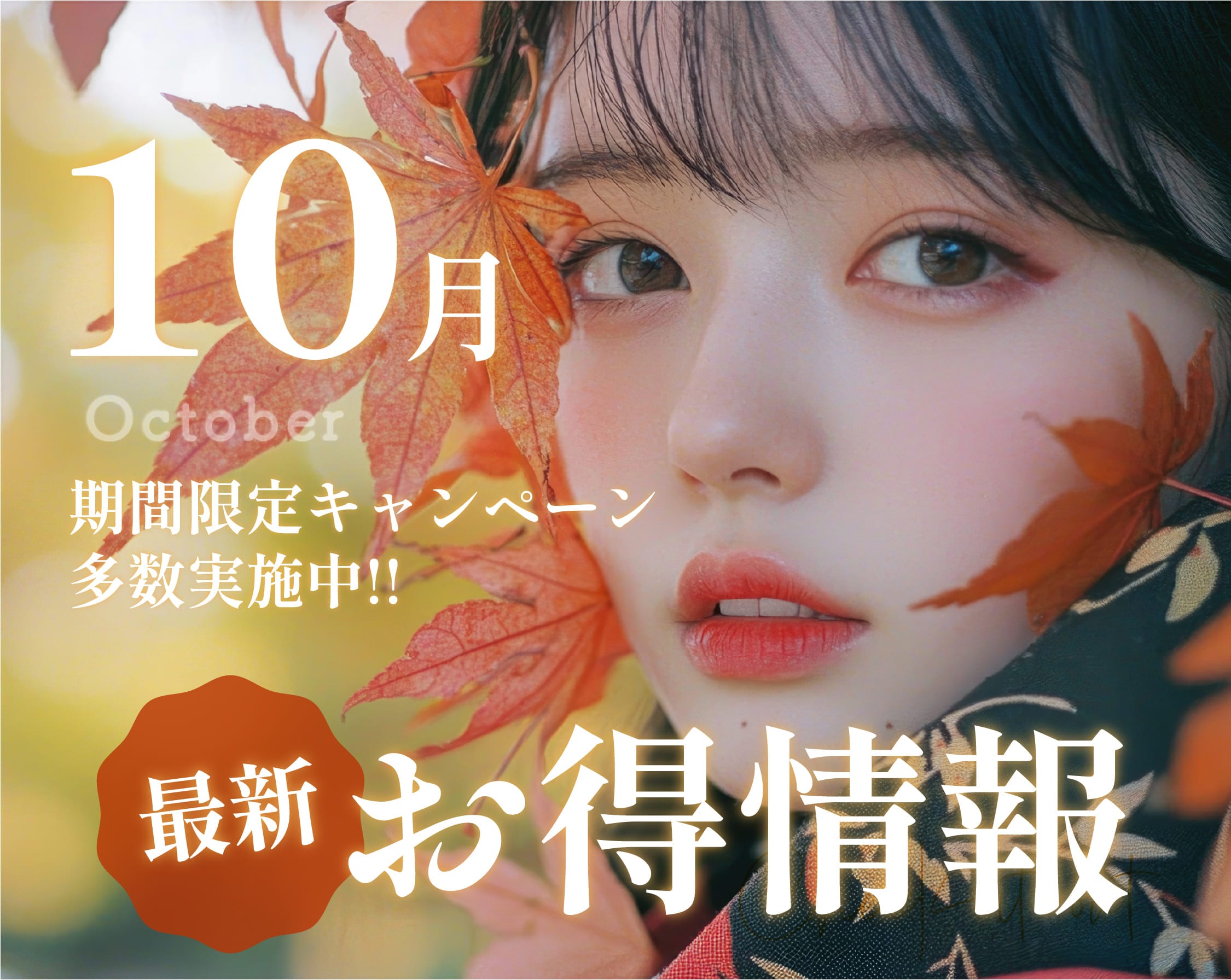 ★SBC大阪梅田本院から10月のお得情報・お知らせ★