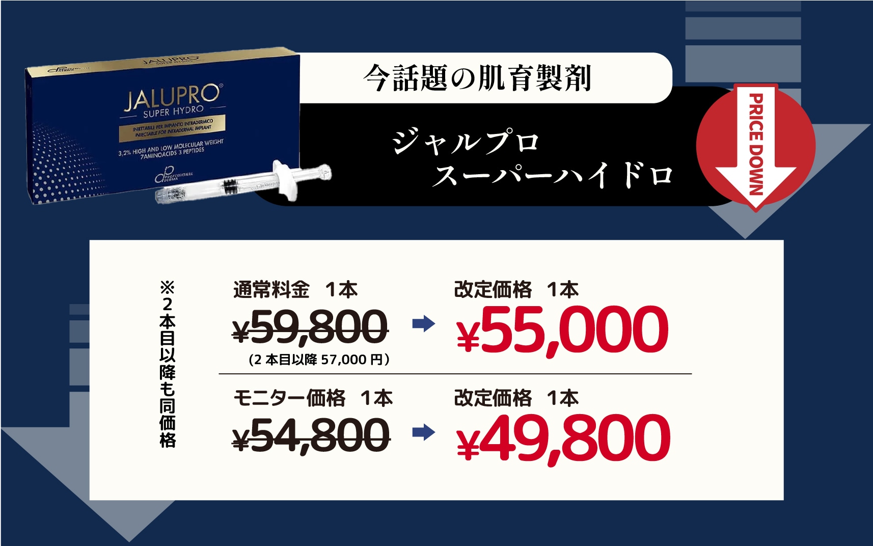 驚きの価格改定‼️