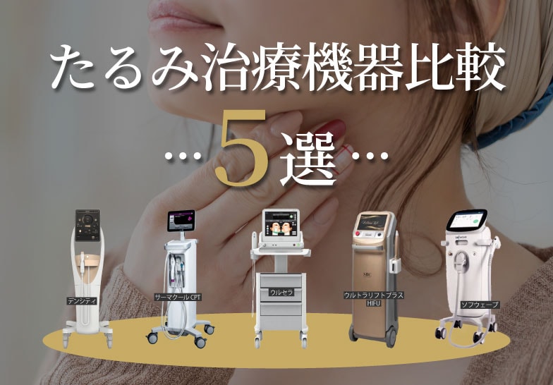 【あなたはどれ❓】“たるみ治療機器”を徹底比較‼️✨