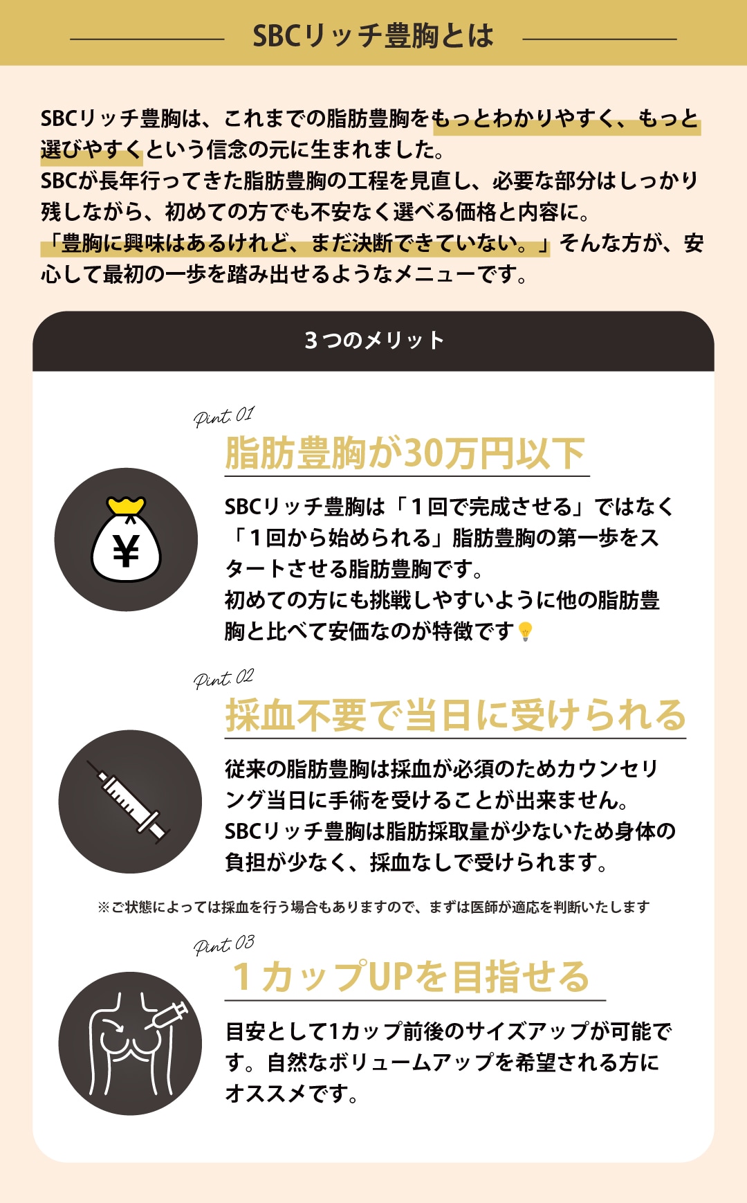 SBCリッチ豊胸ってなに？