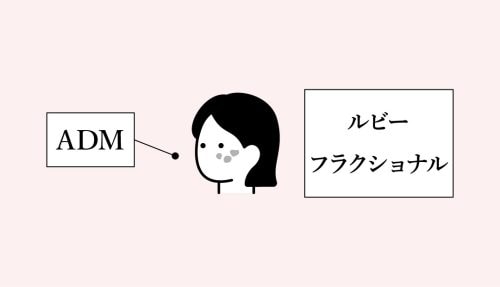 お悩み：ADM (後天性真皮メラノサイトーシス）
