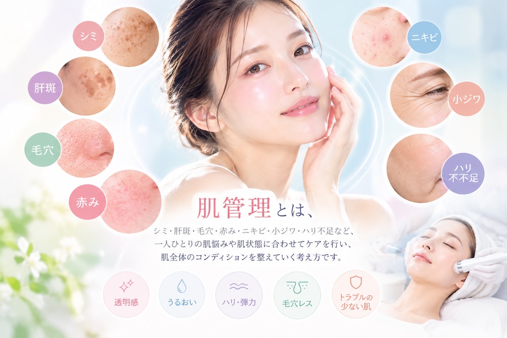 “今の肌”を整え、これからの肌を育てる美容医療