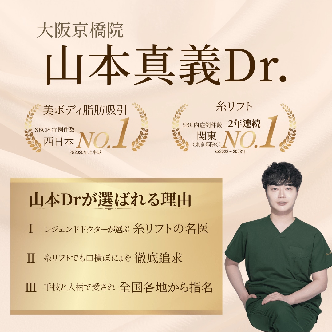 若返り専門Dr山本にお任せください🌼