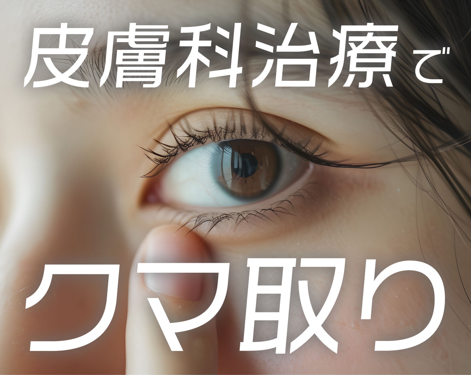 【モフィウス8×ベビーコラーゲン】メスを使わず皮膚科治療でクマ取り🐻