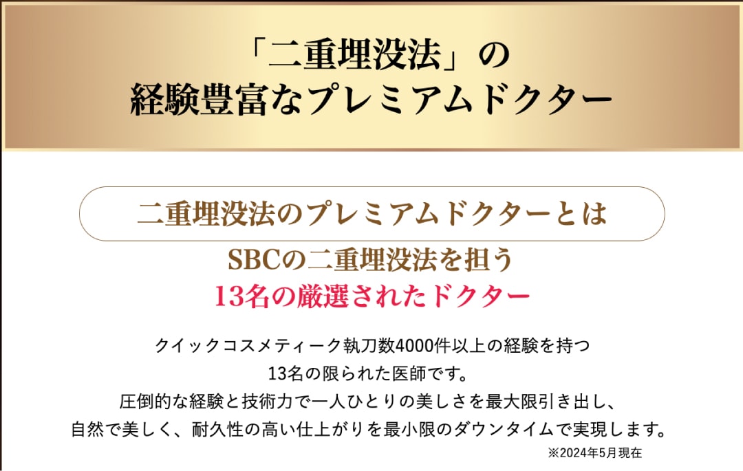 プレミアムドクターに選ばれる条件