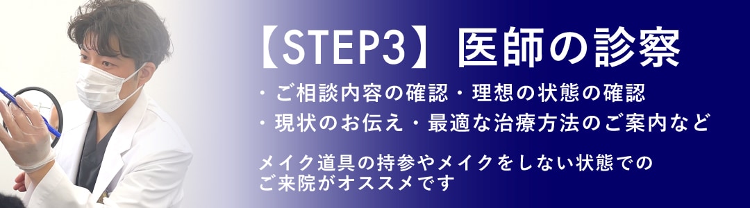 【STEP3】医師の診察