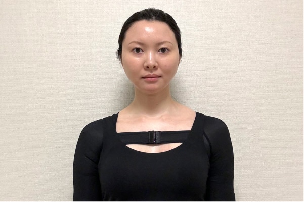ぱっと見、直後だとはわからない!