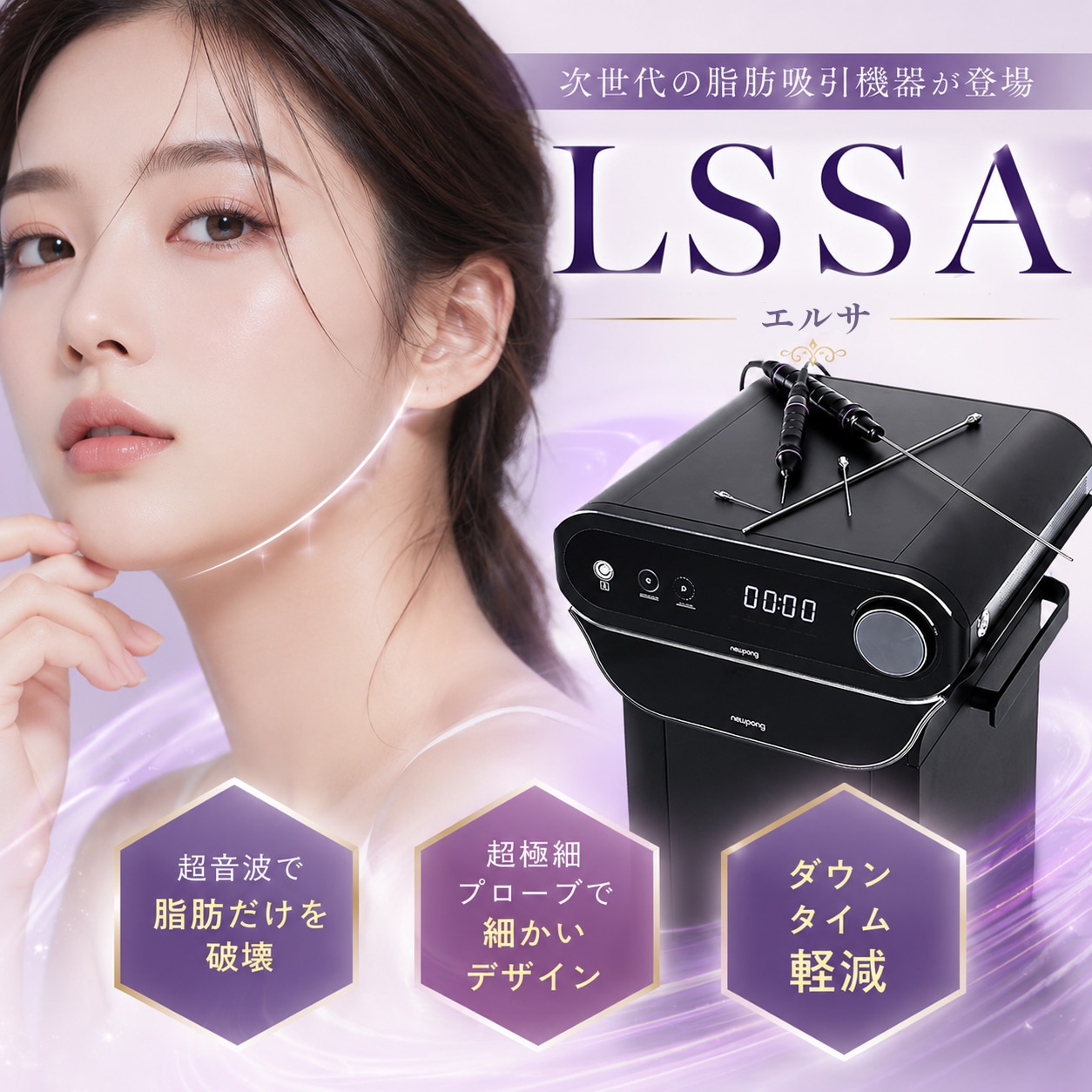 【次世代脂肪吸引LSSA(エルサ)とは?】ダウンタイム・料金・ベイザーとの違いを解説|湘南美容クリニック渋谷院