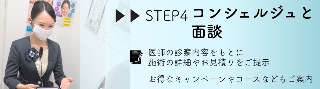 【STEP4】コンシェルジュと面談