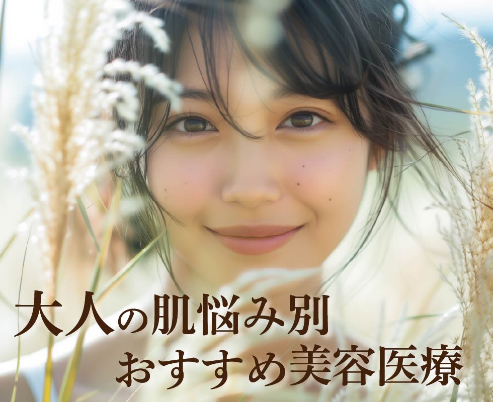 肌管理・肌投資始めるなら品川でエールシリーズ|大人の肌悩み別オススメ美容医療