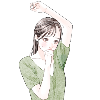 イヤな汗のニオイになる2つの原因