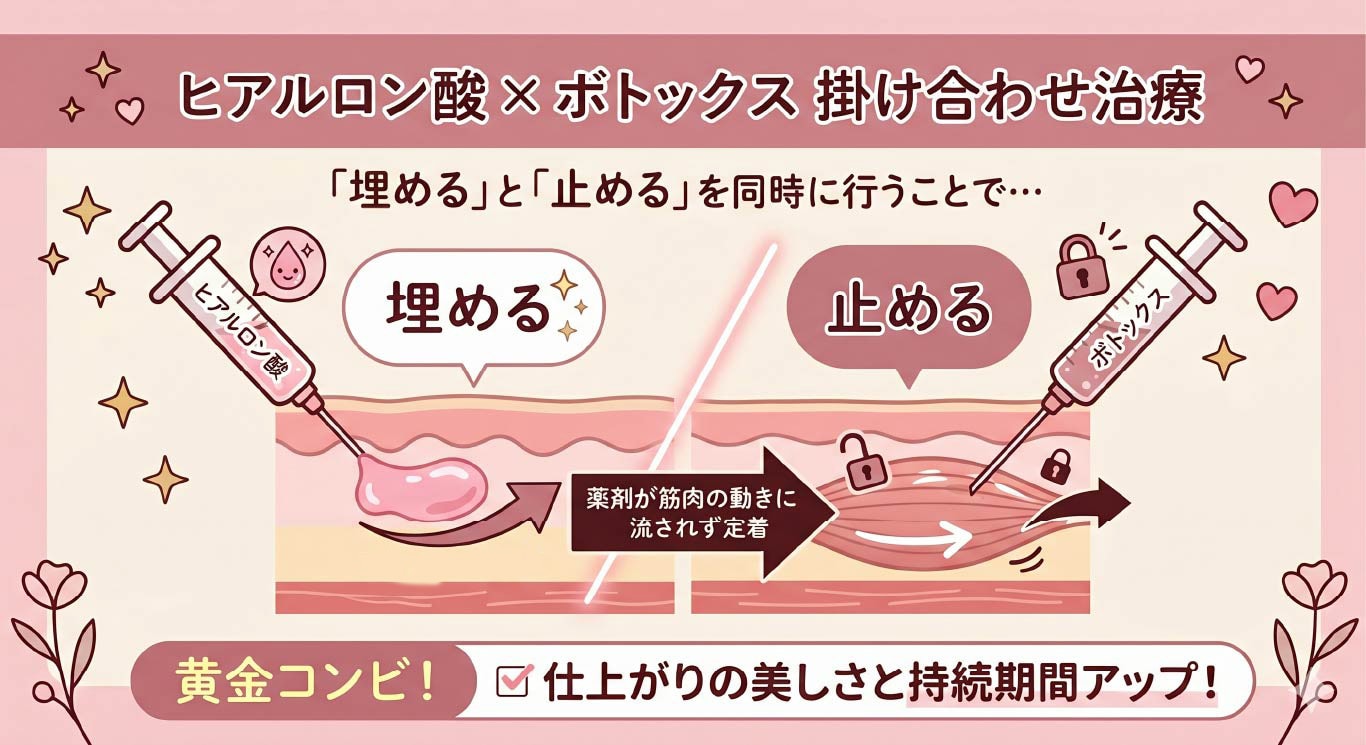 ヒアルロン酸×ボトックス