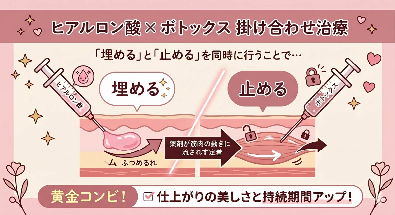 ヒアルロン酸×ボトックス