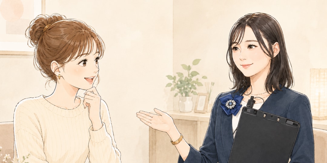 💎お友達がカウンセラーさんにご紹介者様の情報を伝える<br />
