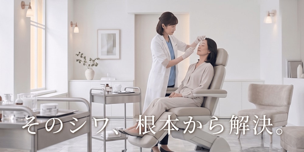 化粧品ではどうにもできない・・それは、もっと深くにメカニズムがあるから。