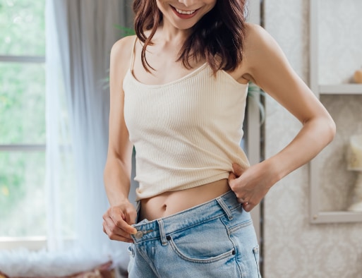 脂肪吸引は、気になる部位の脂肪細胞そのものを減らす施術です。