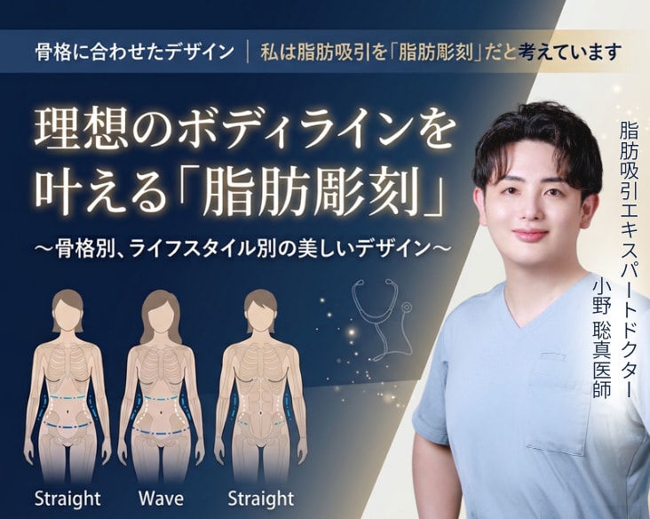 骨格に合わせたデザイン|私は脂肪吸引を「脂肪彫刻」だと考えています