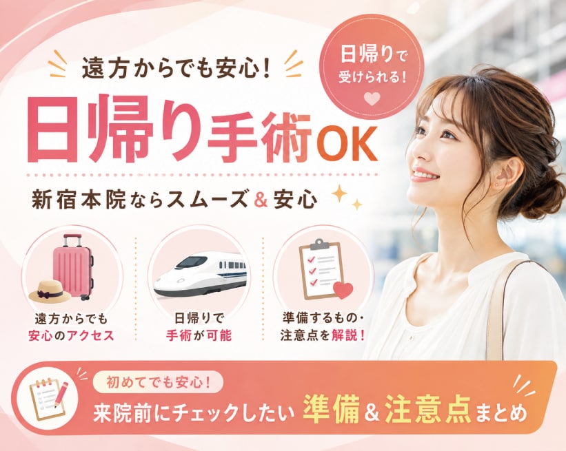 【日帰りOK】遠方・都外からも指名殺到！湘南美容クリニック 新宿本院で受ける婦人科形成｜トップエキスパートDr.奥田綾乃医師が解説