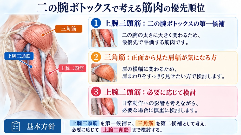 パワーリフティング国体最終予選まで出場！筋肉を鍛えてきた僕が考える二の腕ボトックスの打ち分け